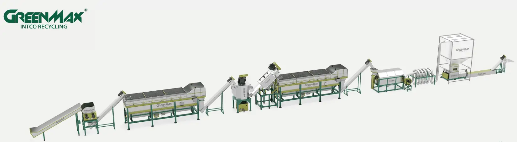 GREENMAX foam plastic recycling line